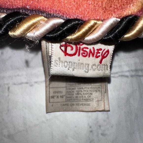 Vintage Walt Disney Bambi Movie 16 X 16 Throw Pillow Corded Edge - Picture 3 of 7